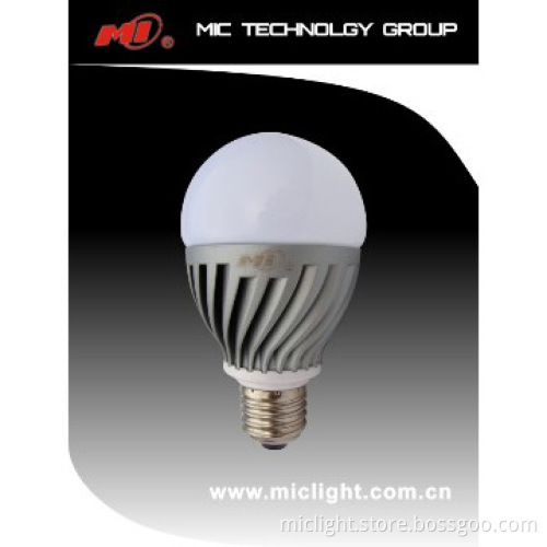 MIC SMD2835 7w 4w-12w led bulb light Warm white e27